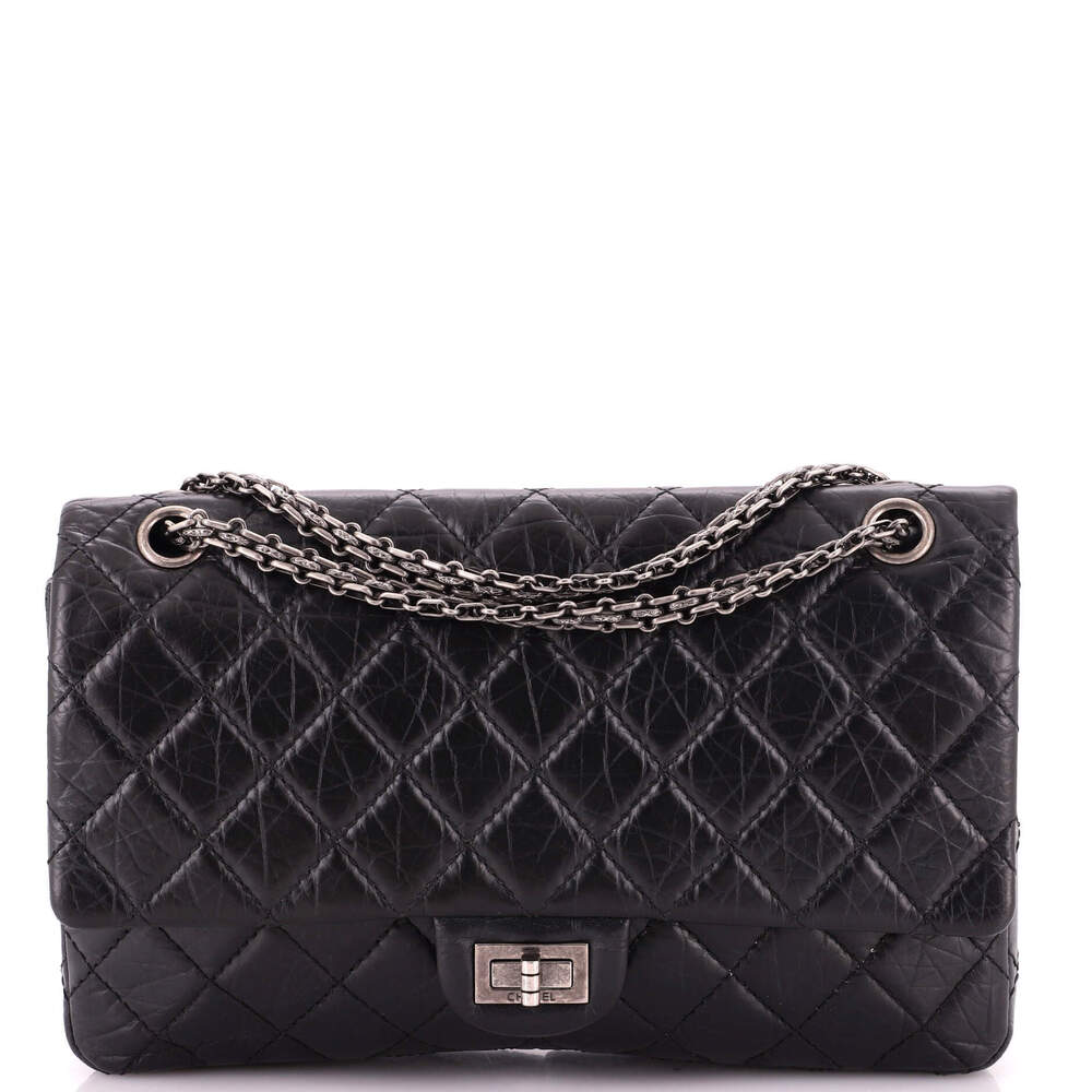 Chanel 226 Reissue 2.55 Flap Bag Quilted Aged Calfskin